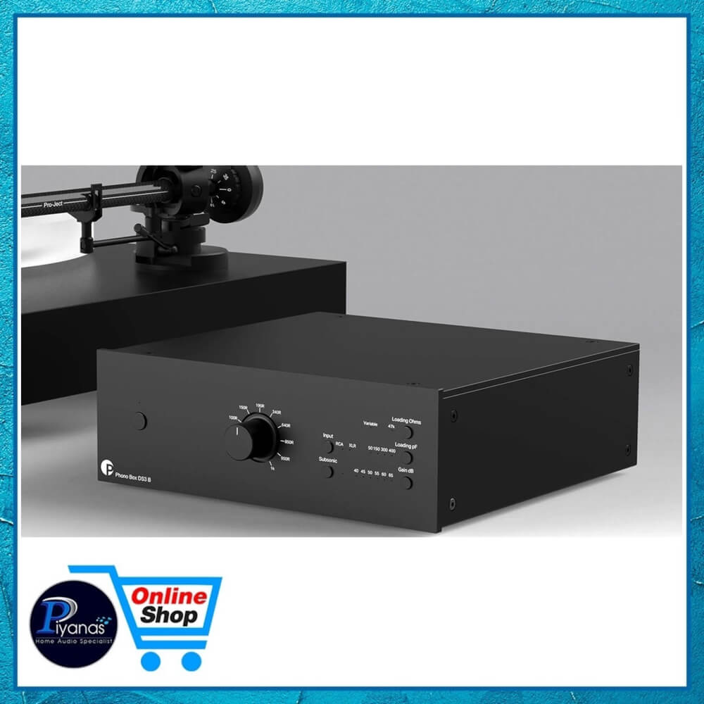 โฟโนปรีแอมป์ PROJECT : PHONO BOX DS3 B (BLACK)